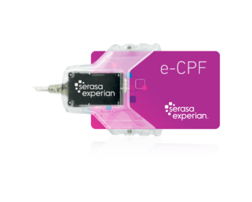 Certificado Digital e-CPF A3 - Cartão (+) Leitor